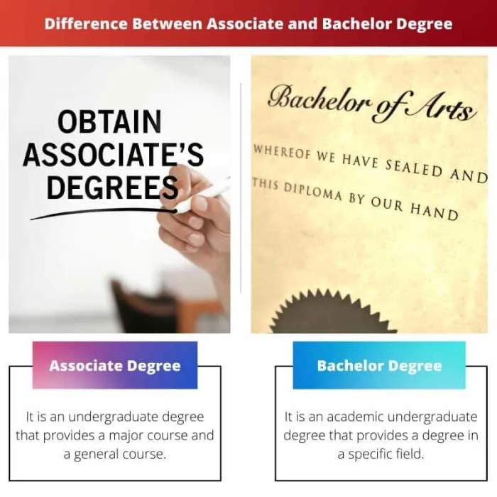 Associate vs Bachelor Degree: Difference and Comparison Associate vs Bachelor Degree: Difference and Comparison